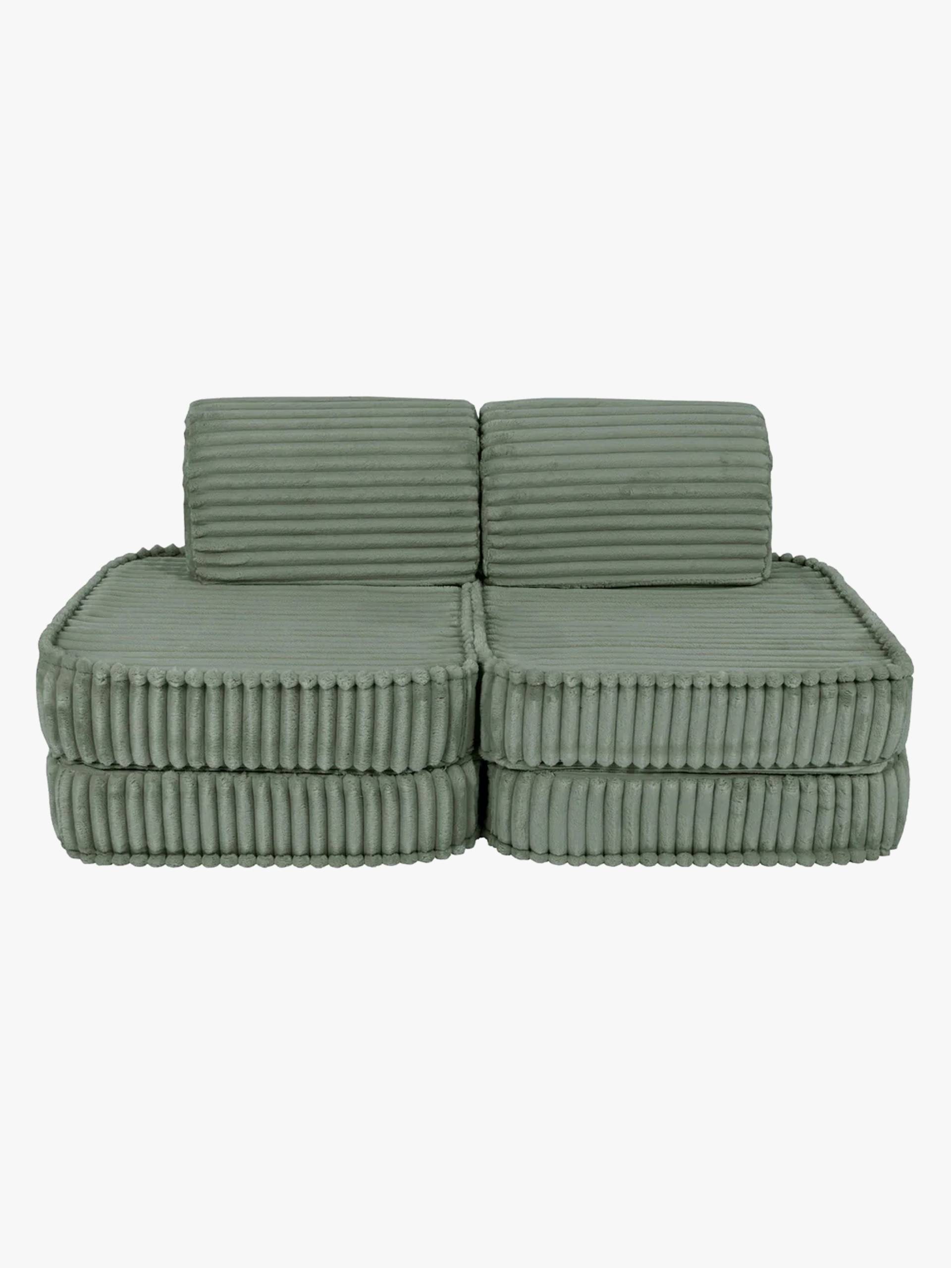 MeowBaby Churros Sofa Basic, Olive Sage Green, Kindersofa, Kindercouch, Kinder MeowBaby Churros Sofa Basic, Olive Sage Green, Kindersofa, Kindercouch, Kinder von MeowBaby