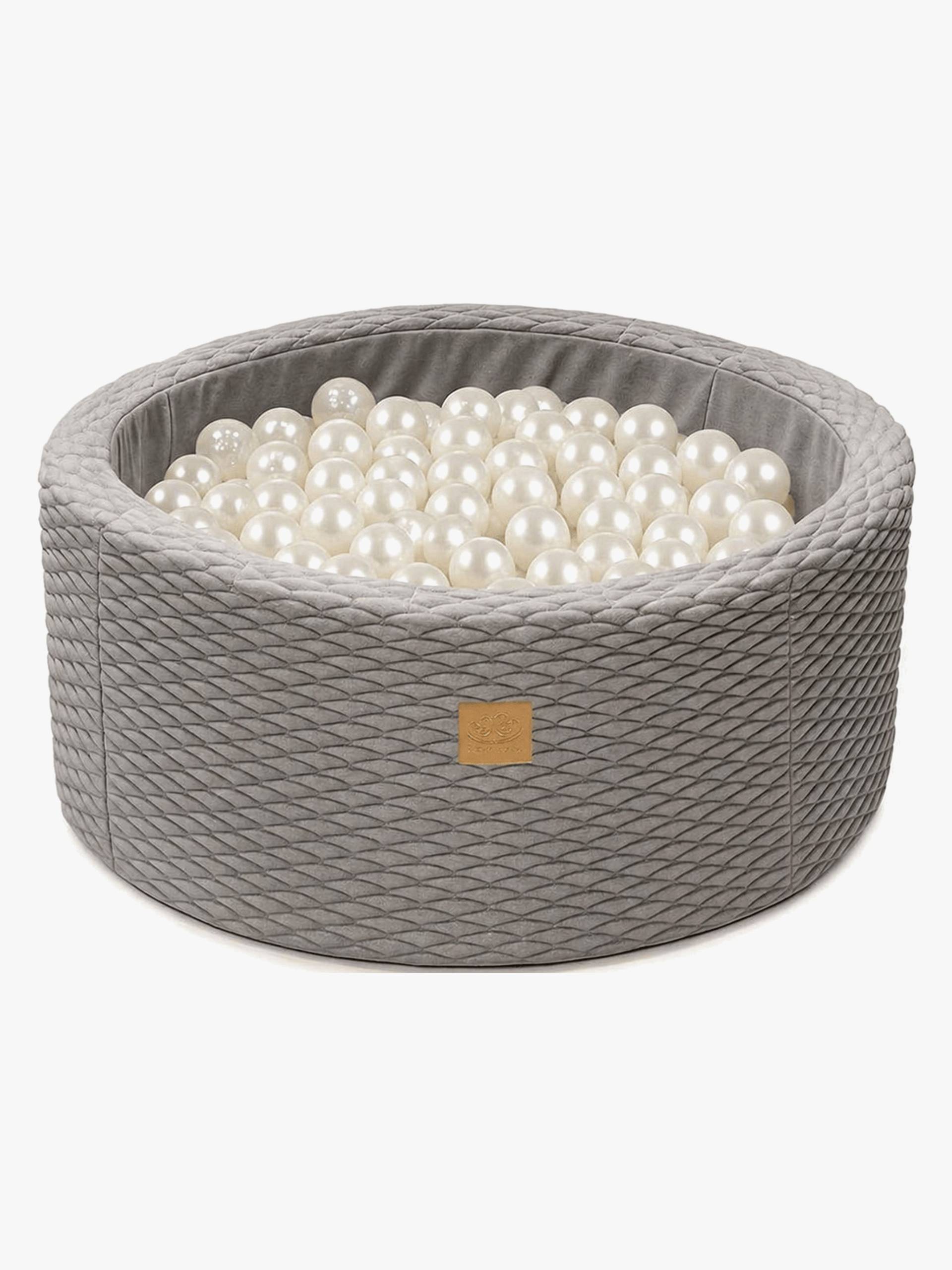 MeowBaby Dune Rundes Bällebad, Stone Gray MeowBaby Dune Rundes Bällebad, Stone Gray von MeowBaby