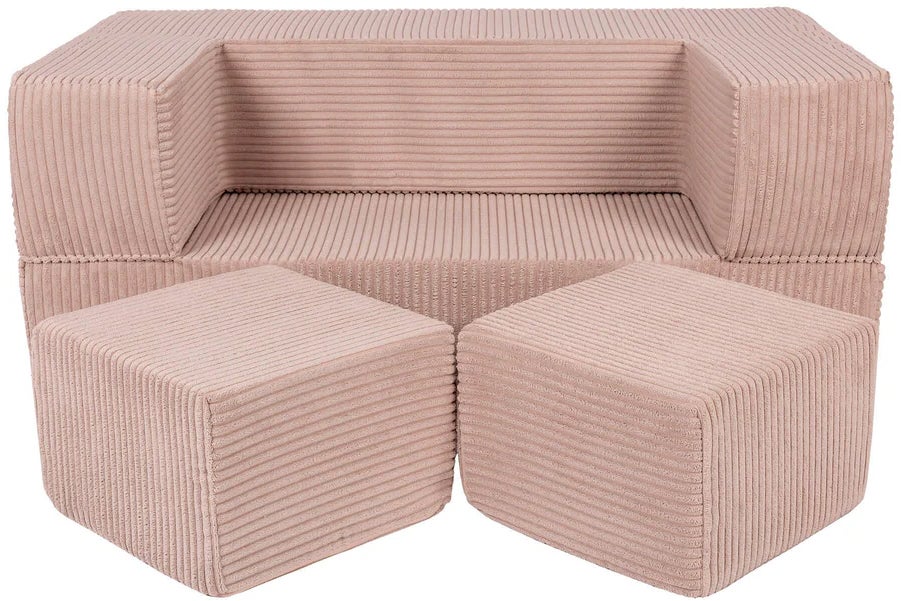 Meowbaby Play Aesthetic Cube Modul-Sofa, Puderrosa, Kindersofa, Kindercouch, Kinder Meowbaby Play Aesthetic Cube Modul-Sofa, Puderrosa, Kindersofa, Kindercouch, Kinder von MeowBaby