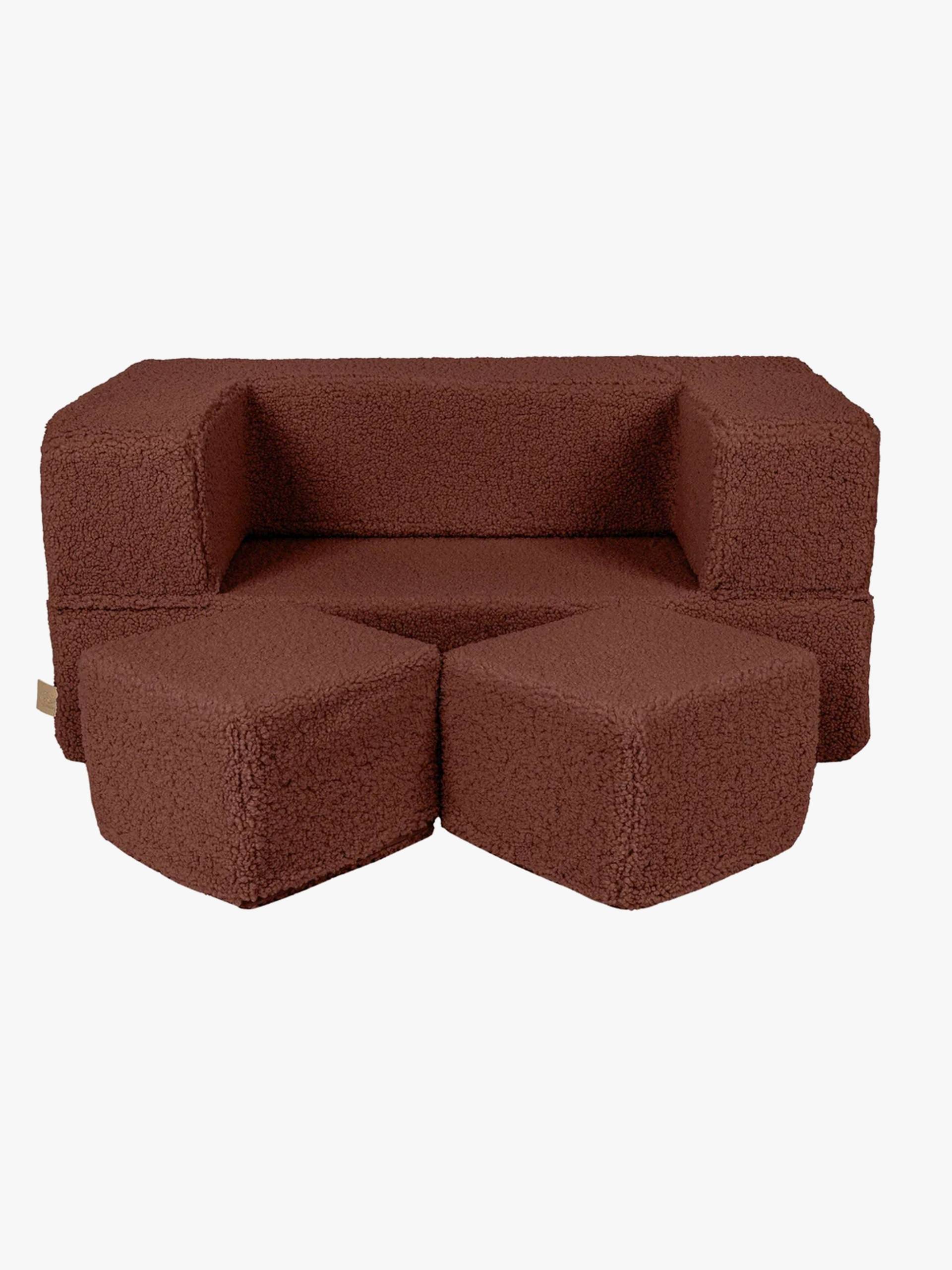 Meowbaby Bearly Cube Sofa, Brown, Kindersofa, Kindercouch, Kinder Meowbaby Bearly Cube Sofa, Brown, Kindersofa, Kindercouch, Kinder von MeowBaby