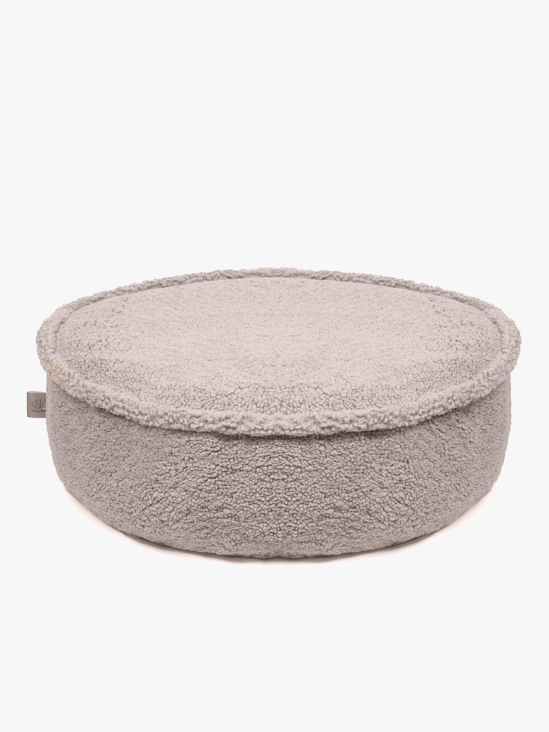 Meowbaby Bearly Rund Sitzhocker, Hellgrau von MeowBaby