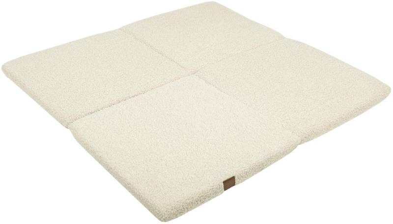 Meowbaby Bearly Spielteppich Square, Cremefarben von MeowBaby