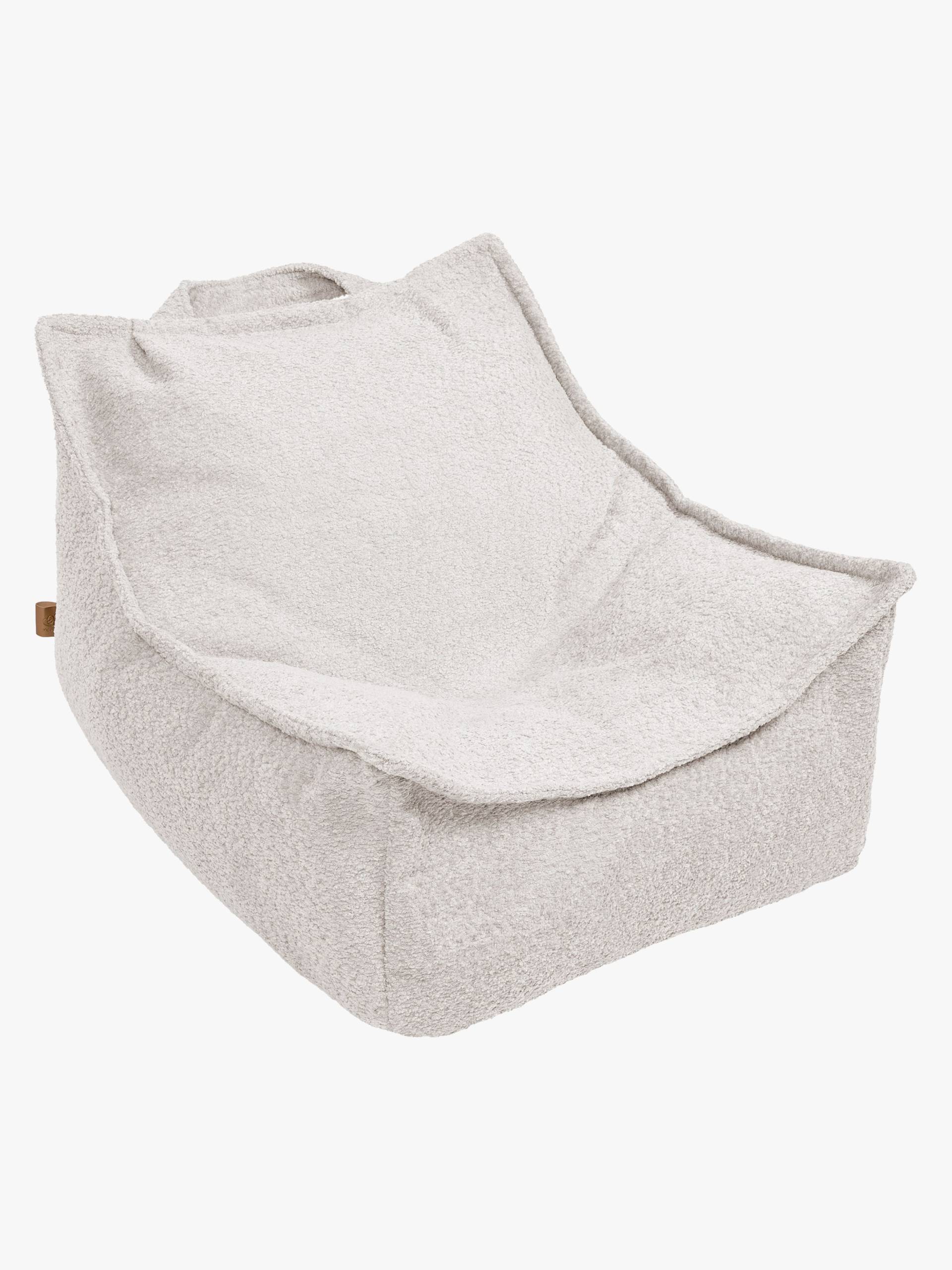 Meowbaby Boucle Sitzsack, Champagne Ecru von MeowBaby