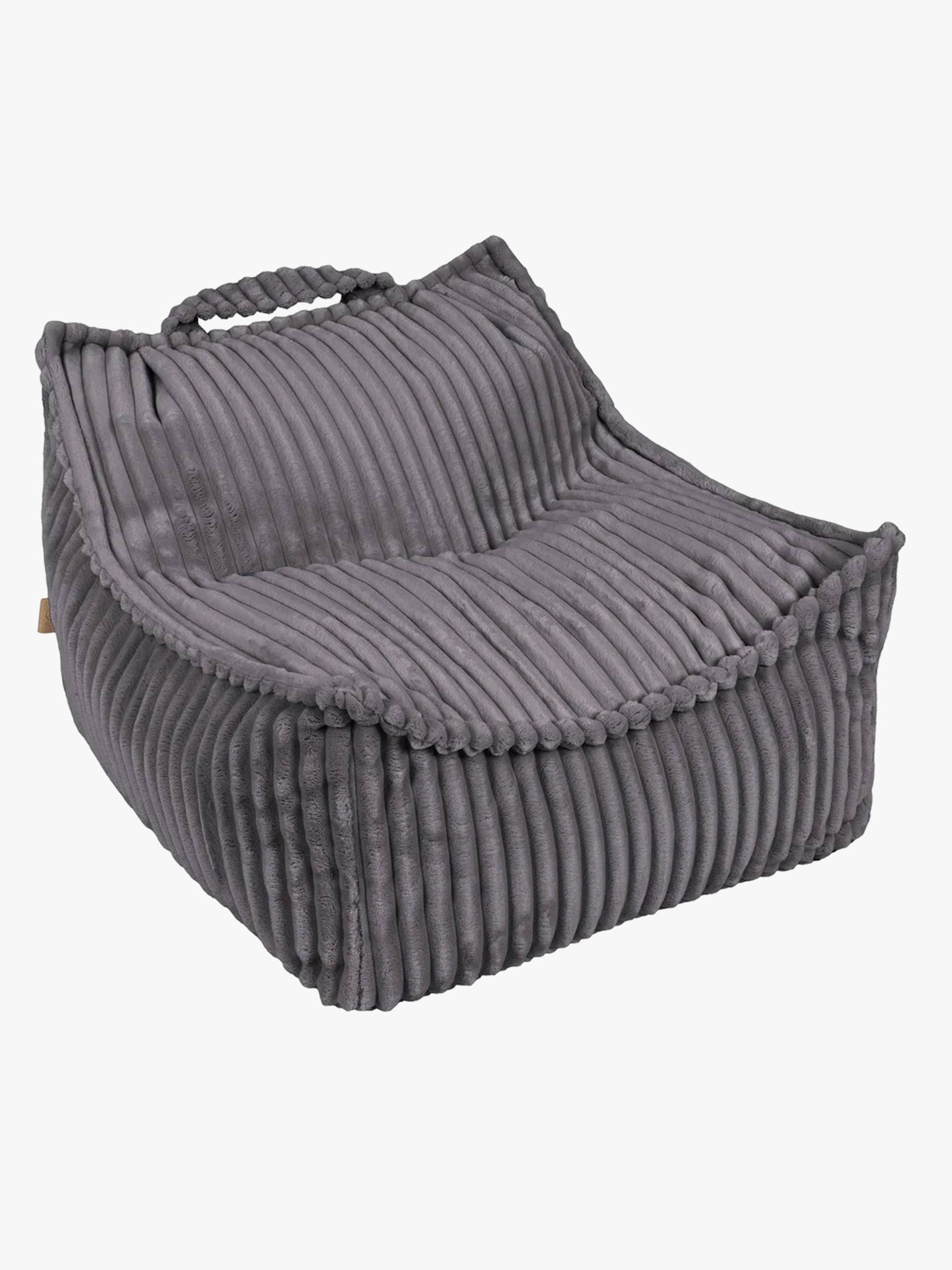 Meowbaby Churros Sitzsack, Jurassic Grey von MeowBaby