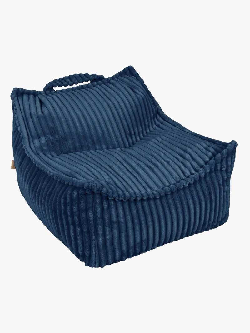 Meowbaby Churros Sitzsack, Midnight Blue von MeowBaby