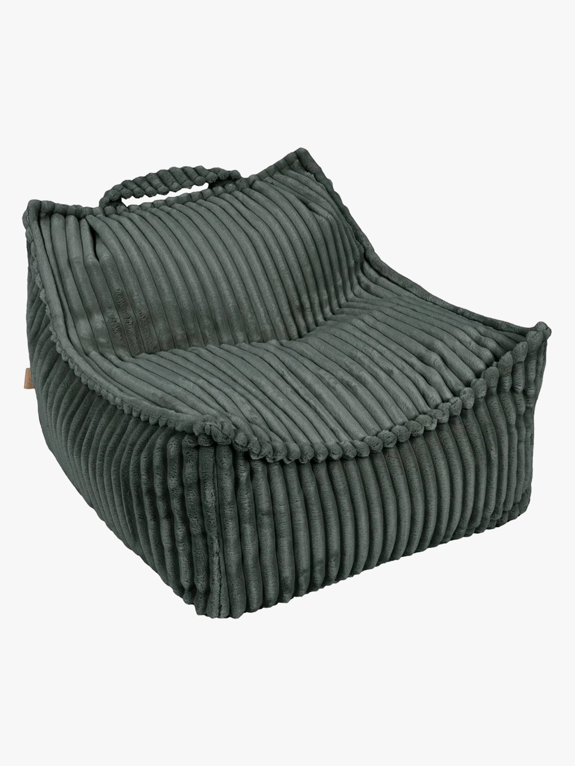 Meowbaby Churros Sitzsack, Pineforest Green von MeowBaby