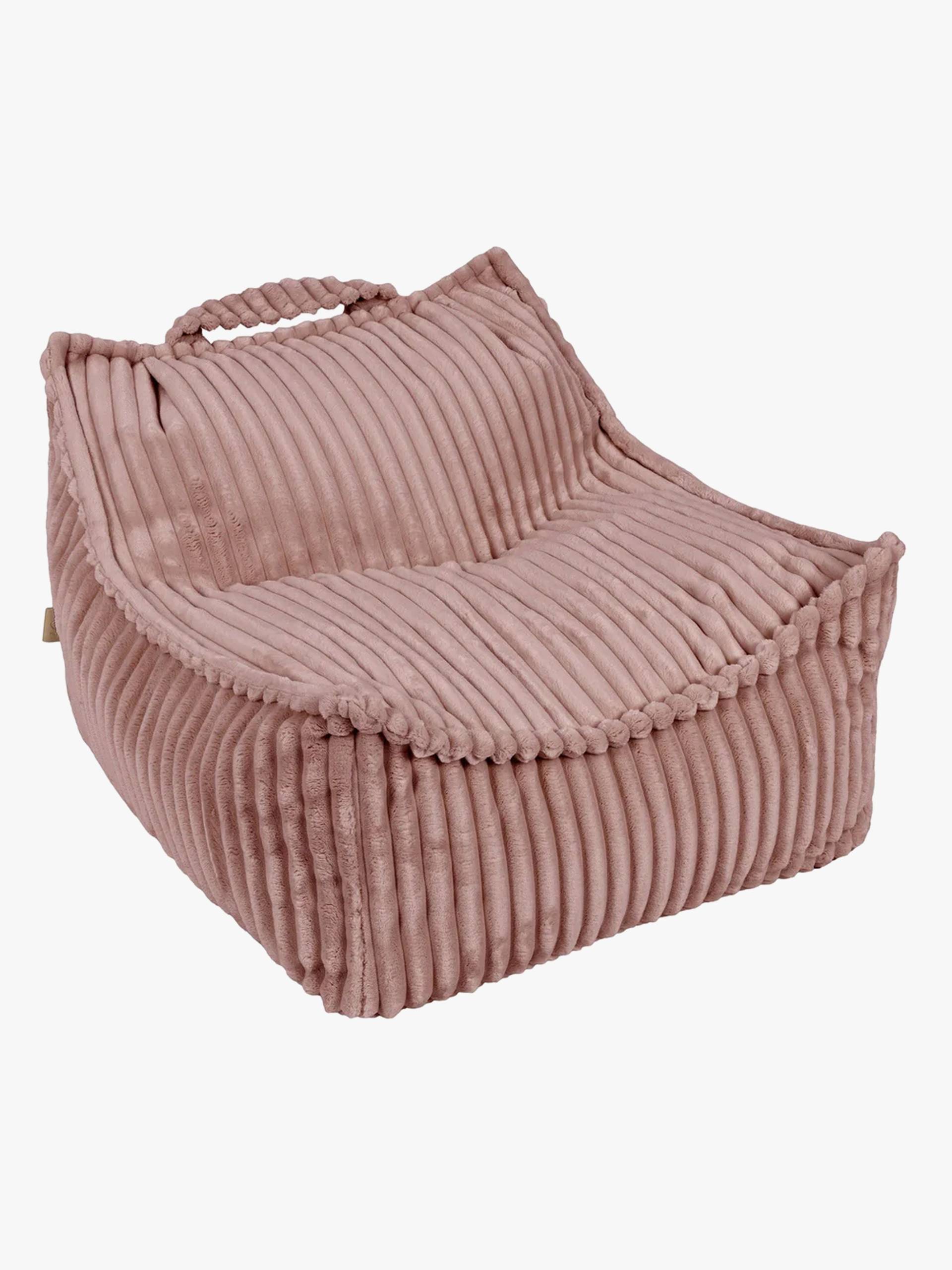 Meowbaby Churros Sitzsack, Ruby Chocolate Pink von MeowBaby