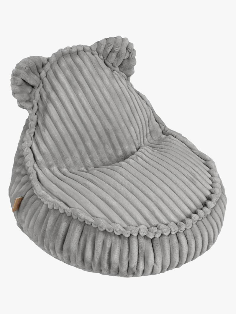 Meowbaby Churros Sitzsack Teddy, Moonstone Grey Meowbaby Churros Sitzsack Teddy, Moonstone Grey von MeowBaby