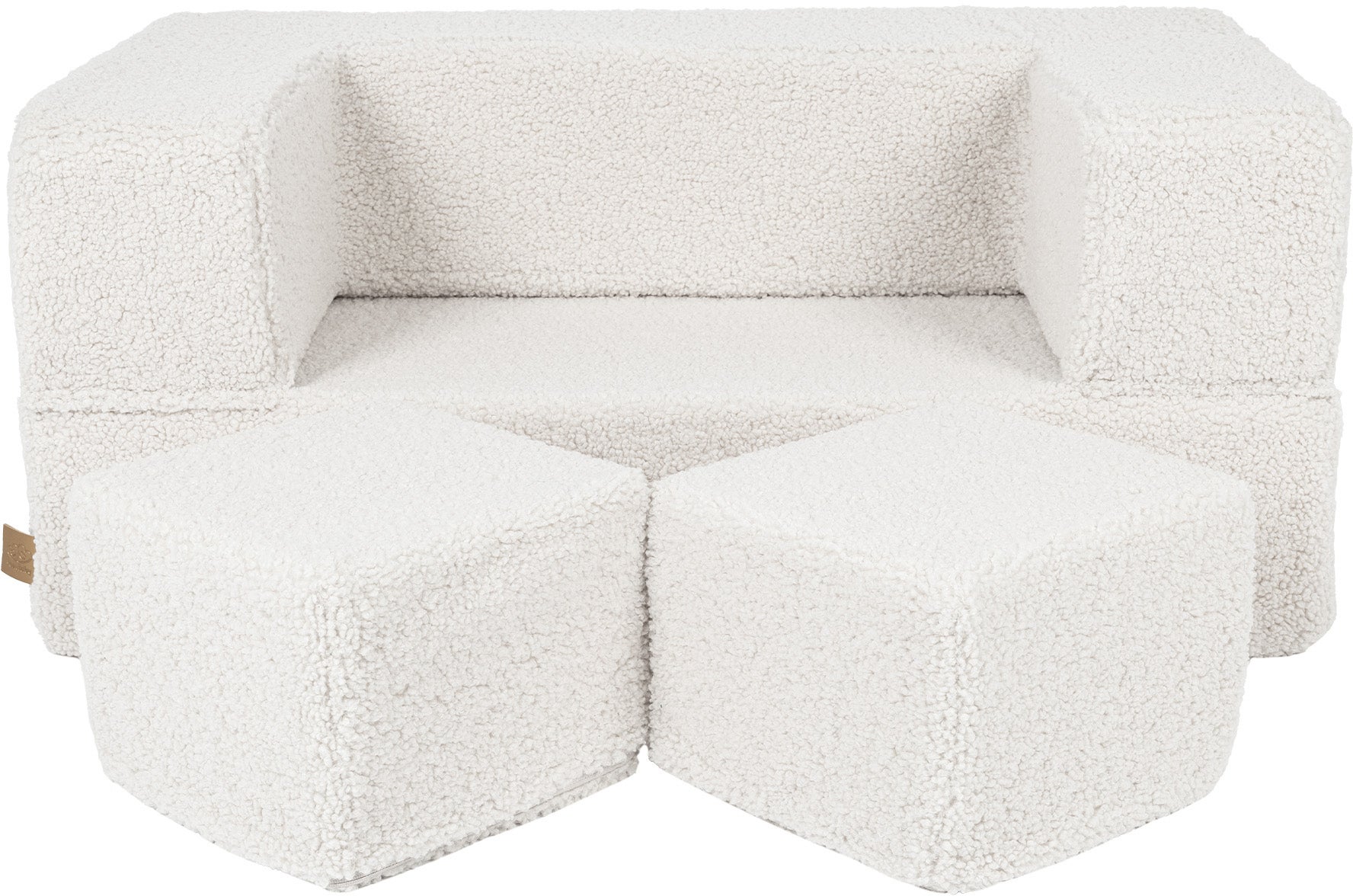 Meowbaby Play Bearly Cube Modul-Sofa, Creme, Kindersofa, Kindercouch, Kinder Meowbaby Play Bearly Cube Modul-Sofa, Creme, Kindersofa, Kindercouch, Kinder von MeowBaby