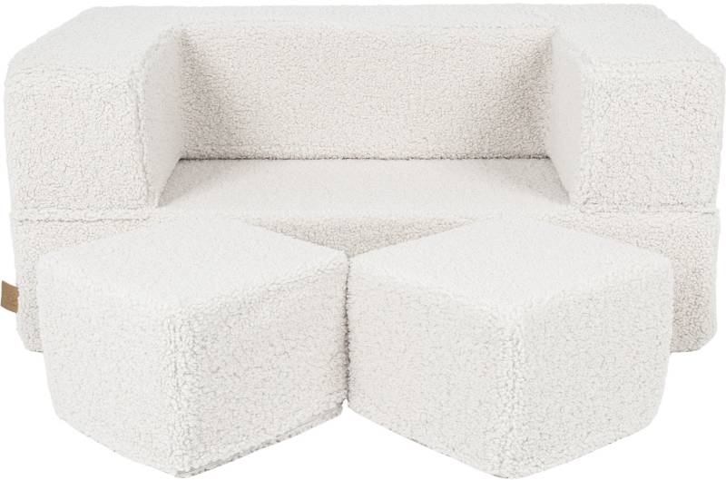 Meowbaby Play Bearly Cube Modul-Sofa, Creme, Kindersofa, Kindercouch, Kinder von MeowBaby