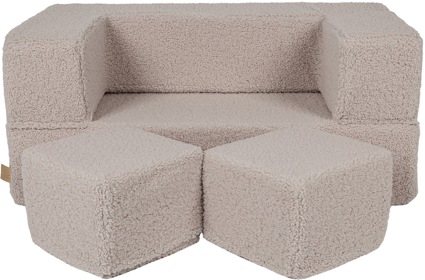 Meowbaby Play Bearly Cube Modul-Sofa, Hellgrau, Kindersofa, Kindercouch, Kinder Meowbaby Play Bearly Cube Modul-Sofa, Hellgrau, Kindersofa, Kindercouch, Kinder von MeowBaby