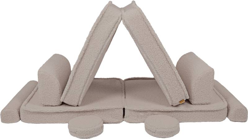 Meowbaby Play Bearly Premium Modul-Sofa, Hellgrau, Kindersofa, Kindercouch, Kinder von MeowBaby