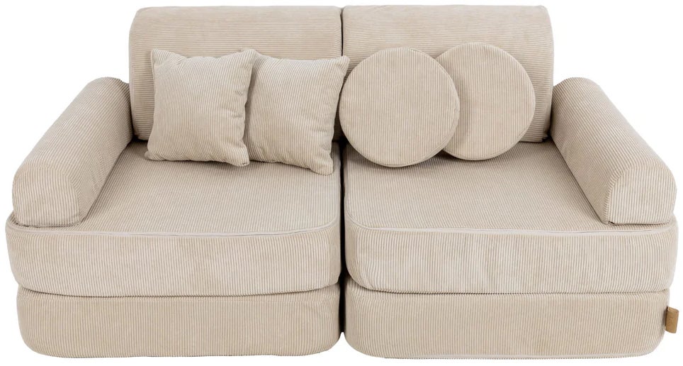 Meowbaby Play Pocket Modul-Sofa, Ecru, Kindersofa, Kindercouch, Kinder Meowbaby Play Pocket Modul-Sofa, Ecru, Kindersofa, Kindercouch, Kinder von MeowBaby