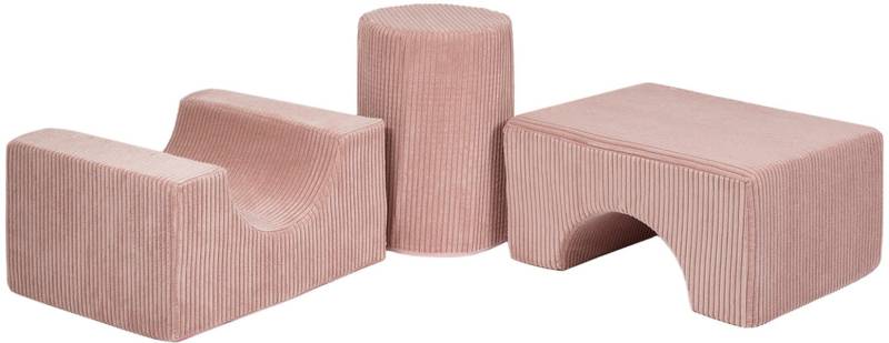 Meowbaby Shape Set 3 Elemente, Powder Pink von MeowBaby