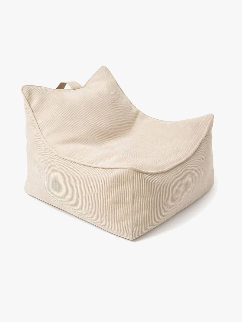 Meowbaby Slimcord Sitzsack, Beige von MeowBaby
