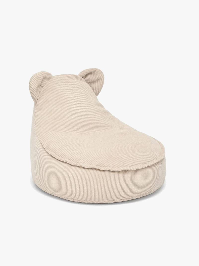 Meowbaby Slimcord Sitzsack Teddy, Beige von MeowBaby
