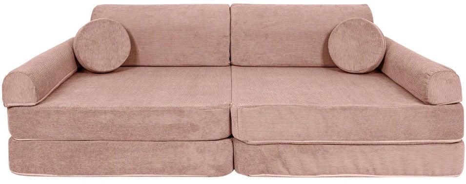 Meowbaby Play Slimcord Modul-Sofa, Rosa, Kindersofa, Kindercouch, Kinder Meowbaby Play Slimcord Modul-Sofa, Rosa, Kindersofa, Kindercouch, Kinder von MeowBaby