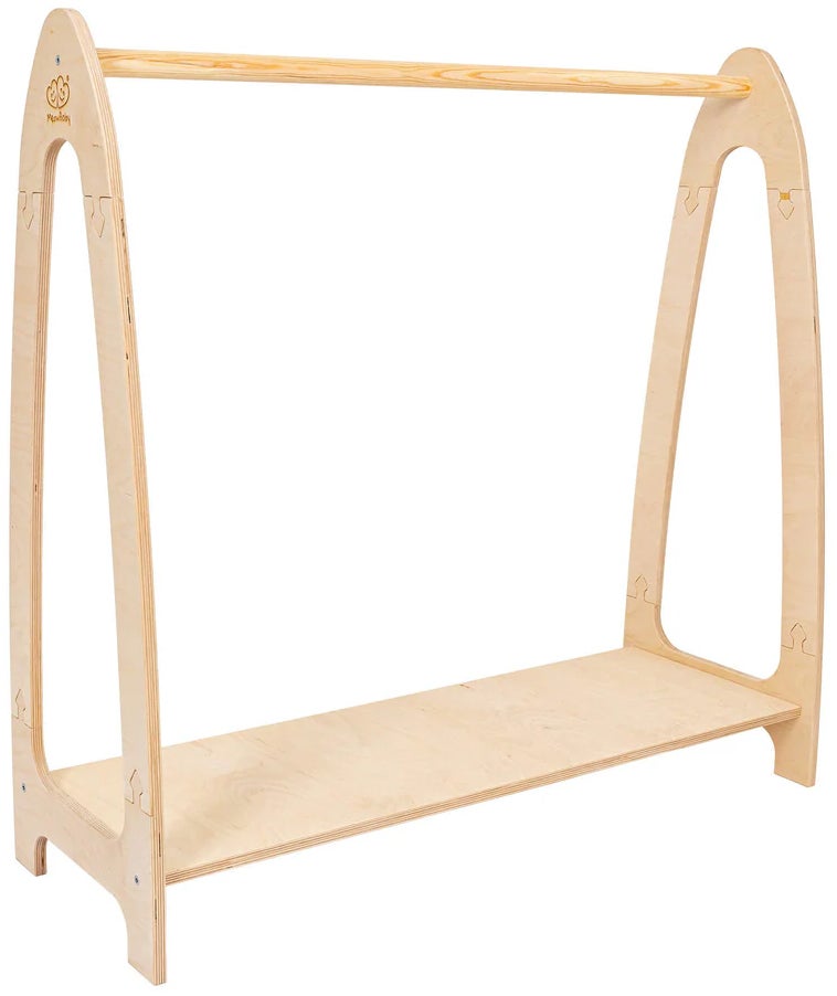 Meowbaby Soft Kleiderständer L, Natur, Kinderzimmerschrank, Kinderzimmer von MeowBaby