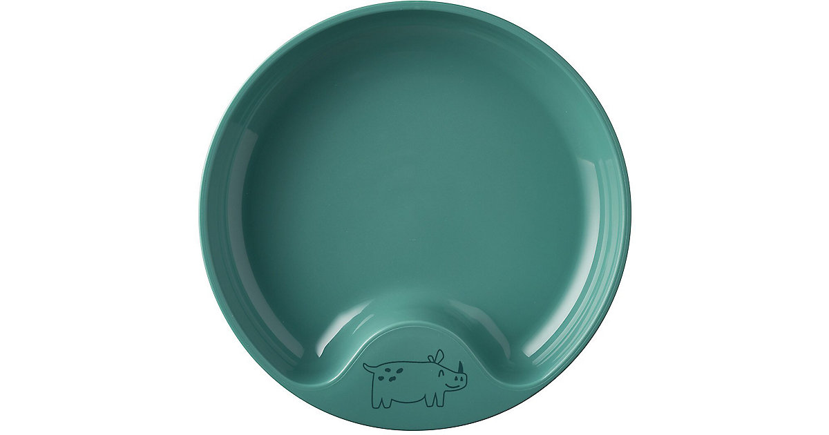 Kinderlernteller MIO Nashorn deep turquoise türkis Modell 1 Kinderlernteller MIO Nashorn deep turquoise türkis Modell 1 von Mepal