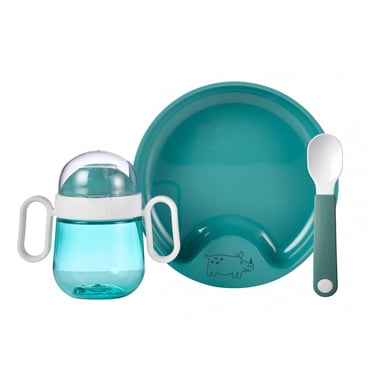 MEPAL Babygeschirrset mio 3-teilig - Deep Turquoise von Mepal