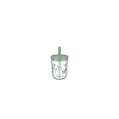 Mepal Trinkglas mit Trinkhalm little dutch mio 250 ml - little farm von Mepal