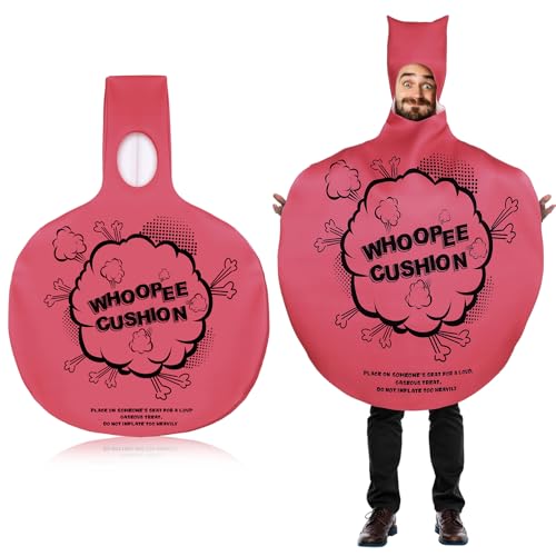 Mepase Halloween Plus Woopie Kissen Kostüm für Erwachsene Neuheit Lustiges Kostüm für Männer Frauen Cosplay Party Kostüme, siehe abbildung, 51 x 37 inch von Mepase