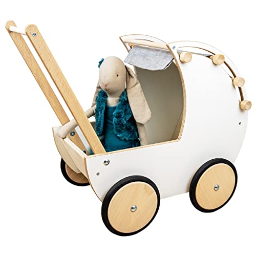 Meppi Puppenwagen Koala aus Holz für Babypuppen bis 40 cm Meppi Puppenwagen Koala aus Holz für Babypuppen bis 40 cm von Meppi