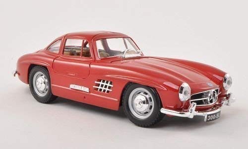 Mercedes 300 SL (W198), rot, 1954, Modellauto, Fertigmodell, Bburago 1:24 von Mercedes-Benz