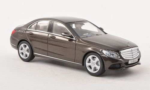 Mercedes C-Klasse (W205), met.-braun, 2014, Modellauto, Fertigmodell, Norev 1:43 von Mercedes-Benz