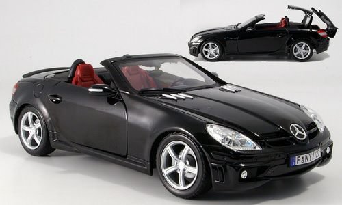 Mercedes SLK 55 AMG (R 171), schwarz , Modellauto, Fertigmodell, Motormax 1:18 von Mercedes-Benz