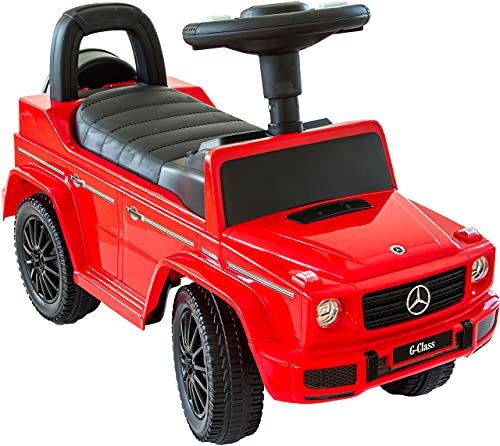Rutscherauto Mercedes G350d, Babyrutscher mit leisen Kunststoffrädern, Kinderfahrzeug, Rutschauto von Mercedes