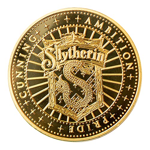 Merchoid Harry-Potter-Kollektion: Slytherin Limited Edition individuell nummerierte goldfarbene Sammelmünze Serie 1 Nummer 3 Merchoid Harry-Potter-Kollektion: Slytherin Limited Edition individuell nummerierte goldfarbene Sammelmünze Serie 1 Nummer 3 von Merchoid