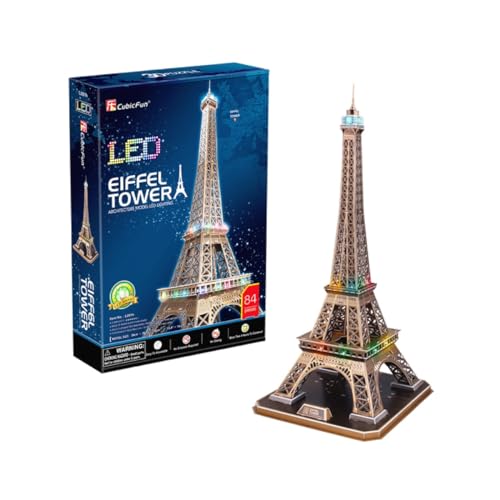 Mercier Puzzle Eiffelturm führte zu 3D-Kubikspaß von Mercier