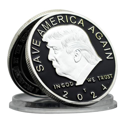 2024 US-Präsident Donald Trump Herausforderung Münze Metall Medaille Dekoration in God We Trust Collection Geschenk 2024 US-Präsident Donald Trump Herausforderung Münze Metall Medaille Dekoration in God We Trust Collection Geschenk von Mercollection