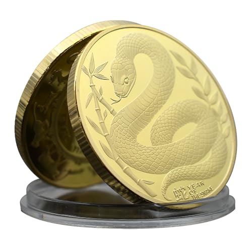 2025 King Charles III Australien Snake Year Challenge Coin Metal Medal Crafts Lucky Animal Collection Memorative 2025 King Charles III Australien Snake Year Challenge Coin Metal Medal Crafts Lucky Animal Collection Memorative von Mercollection