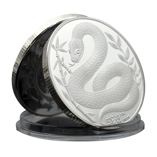 2025 King Charles III Australien Snake Year Challenge Coin Metal Medal Crafts Lucky Animal Collection Memorative 2025 King Charles III Australien Snake Year Challenge Coin Metal Medal Crafts Lucky Animal Collection Memorative von Mercollection