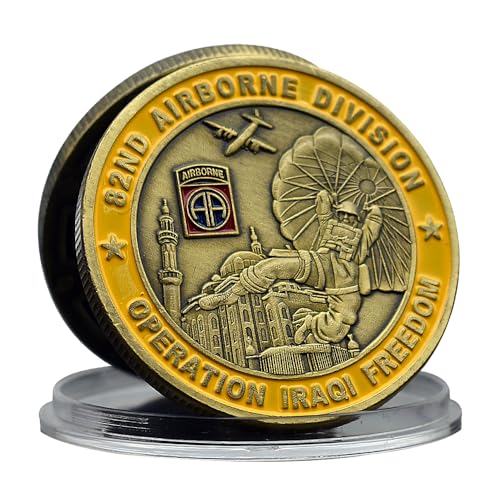 82ND Airborne Division Challenge Coin Operation Iraqi Freedom Metal Medal Collection Gift 82ND Airborne Division Challenge Coin Operation Iraqi Freedom Metal Medal Collection Gift von Mercollection