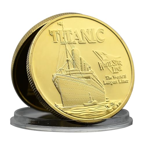 British RMS Titanic Challenge Münze, Metallmedaille, Heimdekoration, Kunst, Handwerk, Souvenir British RMS Titanic Challenge Münze, Metallmedaille, Heimdekoration, Kunst, Handwerk, Souvenir von Mercollection