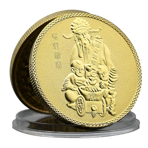 China God of Wealth Lucky Coin Metal Home Decoration Crafts Commemorative Coin Collection China God of Wealth Lucky Coin Metal Home Decoration Crafts Commemorative Coin Collection von Mercollection