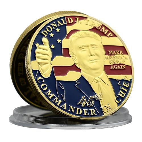 Donald Trump Gedenkmünze Metallmedaille Der 47. Präsident der Vereinigten Staaten Herausforderung Münzsammlung Fans Geschenk Donald Trump Gedenkmünze Metallmedaille Der 47. Präsident der Vereinigten Staaten Herausforderung Münzsammlung Fans Geschenk von Mercollection