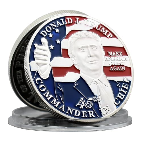 Donald Trump Gedenkmünze Metallmedaille The 47th President of The America Challenge Coin Collection Fans Geschenk Donald Trump Gedenkmünze Metallmedaille The 47th President of The America Challenge Coin Collection Fans Geschenk von Mercollection