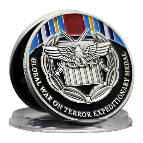 Global War on Terrror Expeditionary Medal Home Decoration Metal Embossed Commemorative Coin Collection Gift Global War on Terrror Expeditionary Medal Home Decoration Metal Embossed Commemorative Coin Collection Gift von Mercollection
