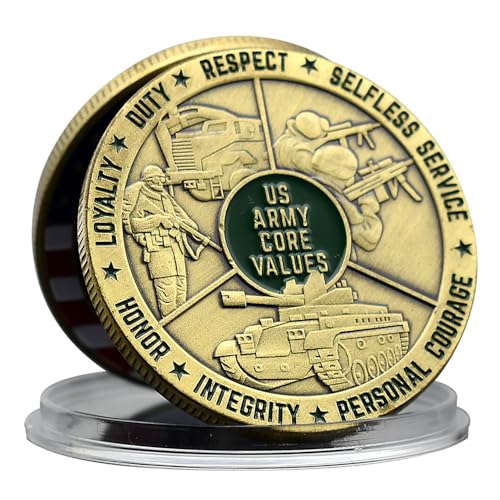 US Army Core Values Herausforderung Münzen Metall Handwerk Militär Gedenkmedaillon Sammlerstück Geschenk US Army Core Values Herausforderung Münzen Metall Handwerk Militär Gedenkmedaillon Sammlerstück Geschenk von Mercollection