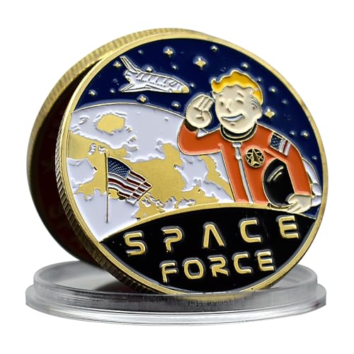 US Space Force Herausforderung Münze Metall Medaille Handwerk Gedenkmünze Medaillon Sammlung US Space Force Herausforderung Münze Metall Medaille Handwerk Gedenkmünze Medaillon Sammlung von Mercollection