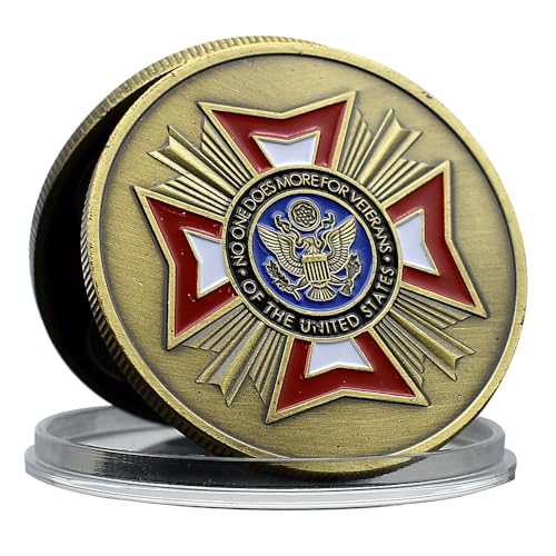 US Veterans Herausforderung Münze Home Decoration Vintage Kupfer Metall Gedenkmedaillon Sammlung Geschenk US Veterans Herausforderung Münze Home Decoration Vintage Kupfer Metall Gedenkmedaillon Sammlung Geschenk von Mercollection