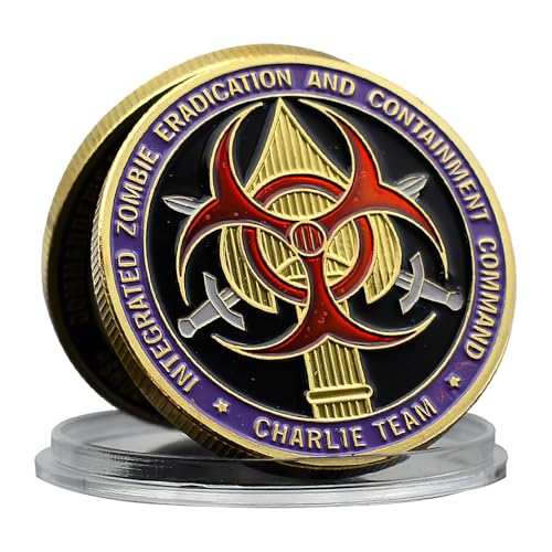 Zombie Elimination Herausforderung Münze Metall Chemische Krise Gedenkmedaille Sammlung Geschenk Zombie Elimination Herausforderung Münze Metall Chemische Krise Gedenkmedaille Sammlung Geschenk von Mercollection