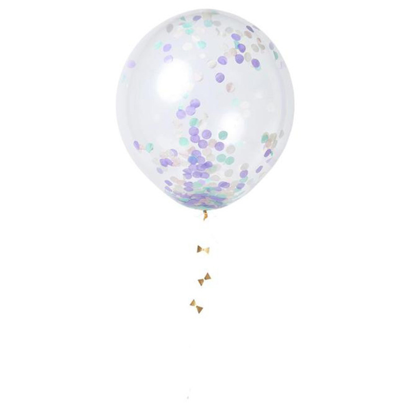 Ballon-Bastelset CONFETTI mit 8 Ballons in bunt von Meri Meri