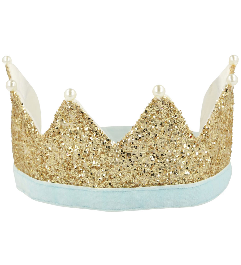 Meri Meri Kostüm - Gold & Pearl Crown - Meri Meri - One Size - Kostüme von Meri Meri