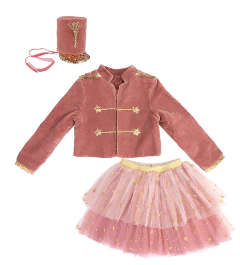 Meri Meri Kostüm - Soldat - Rosa - Meri Meri - 5-6 Jahre (110-116) - Kostüme von Meri Meri