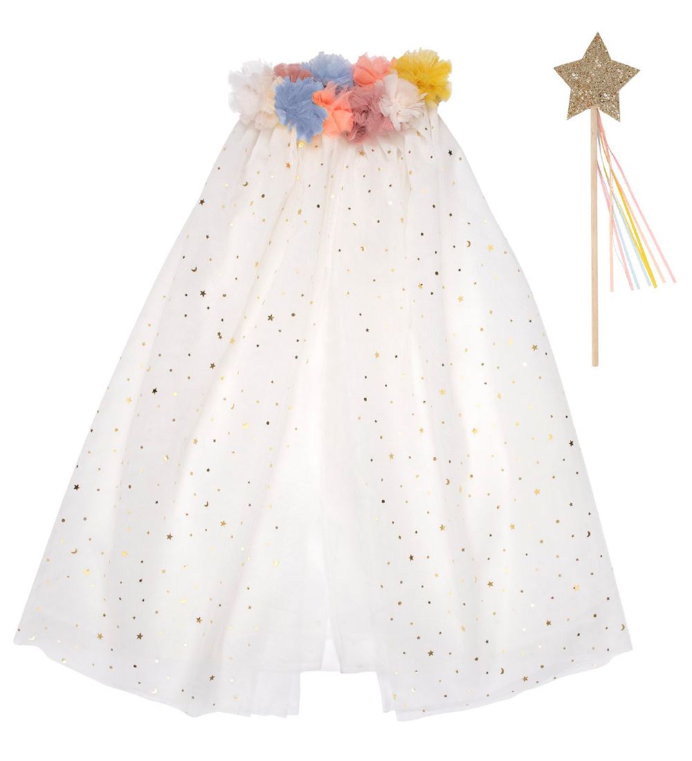 Meri Meri Kostüm - Umhang und Zauberstab - Weiß - Meri Meri - One Size - Kostüme Meri Meri Kostüm - Umhang und Zauberstab - Weiß - Meri Meri - One Size - Kostüme von Meri Meri